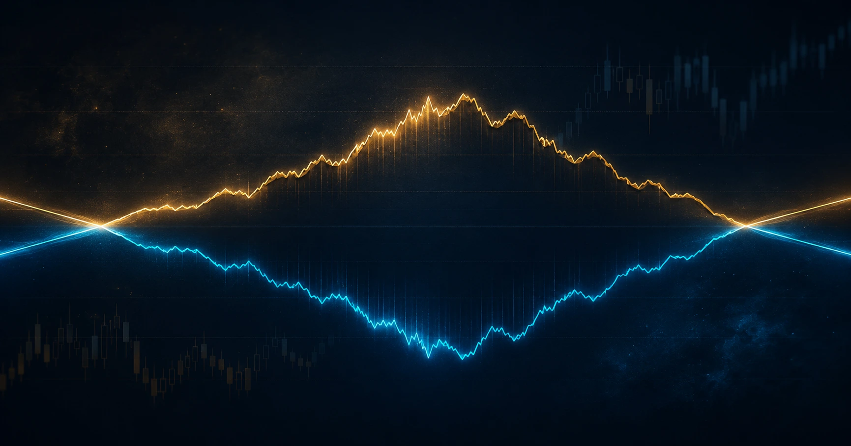 Gold price plotted inversely against real yield movements