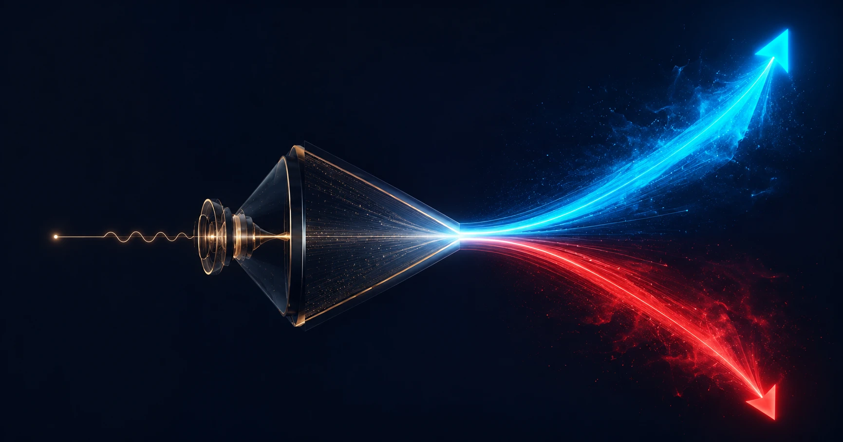 Leverage amplifying both gains and losses from the same position
